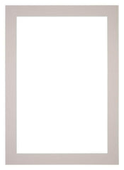 Passe Partout 21x30cm Carton Gris Graniet Bord 5cm Droit De Face | Yourdecoration.fr