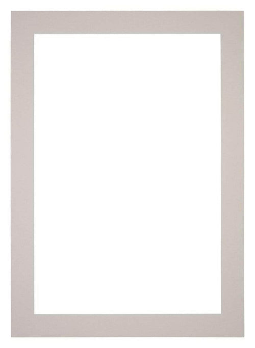 Passe Partout 21x30cm Carton Gris Graniet Bord 5cm Droit De Face | Yourdecoration.fr