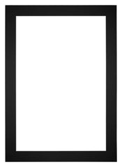 Passe Partout 21x30cm Carton Noir Bord 5cm Droit De Face | Yourdecoration.fr