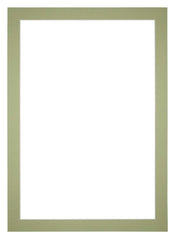 Passe Partout 21x30cm Carton Vert Menthe Bord 4cm Droit De Face | Yourdecoration.fr