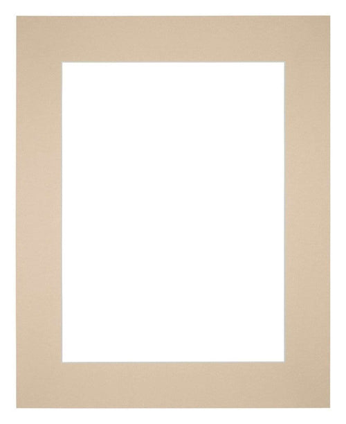 Passe Partout 24x30cm Carton Beige Bord 6cm Droit De Face | Yourdecoration.fr