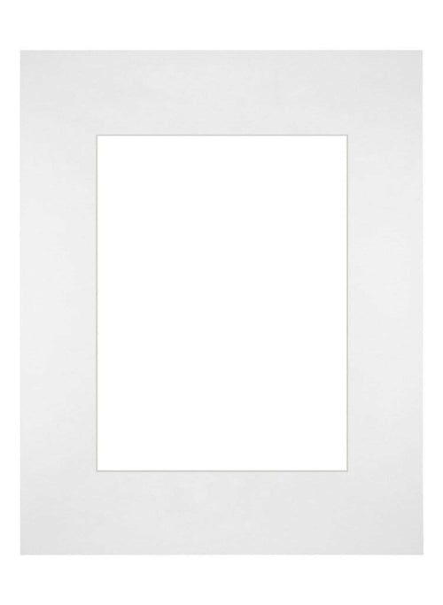 Passe Partout 24x30cm Carton Blanc Bord Droit De Face | Yourdecoration.fr