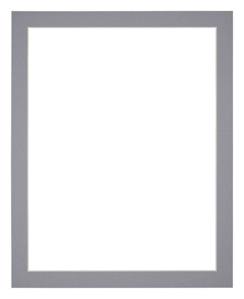 Passe Partout 24x30cm Carton Gris Bord 3cm Droit De Face | Yourdecoration.fr