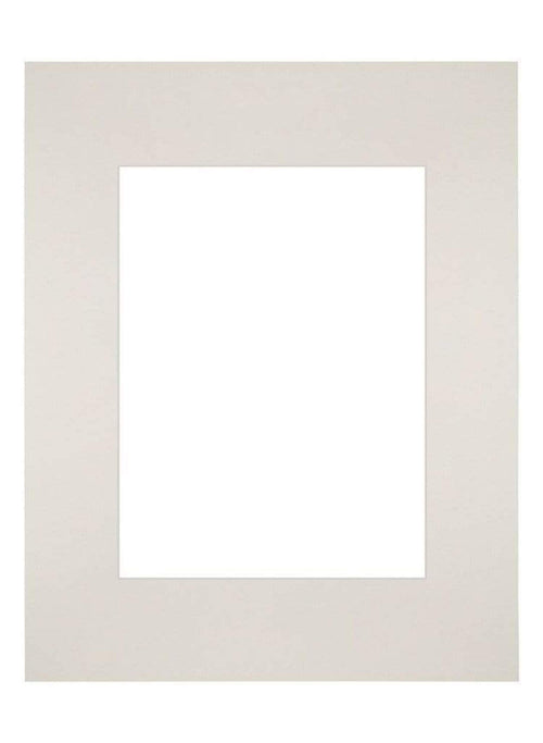 Passe Partout 24x30cm Carton Gris Clair Bord Droit De Face | Yourdecoration.fr