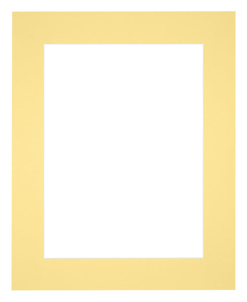 Passe Partout 24x30cm Carton Jaune Bord 6cm Droit De Face | Yourdecoration.fr