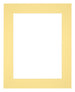 Passe Partout 24x30cm Carton Jaune Bord 6cm Droit De Face | Yourdecoration.fr