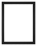 Passe Partout 24x30cm Carton Noir Bord 3cm Droit De Face | Yourdecoration.fr