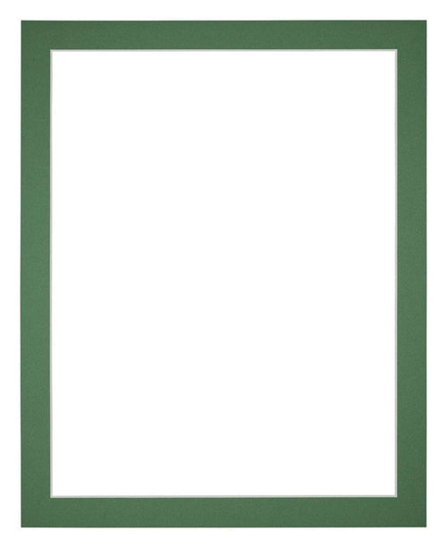 Passe Partout 24x30cm Carton Vert Foret Bord 3cm Droit De Face | Yourdecoration.fr