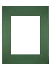 Passe Partout 24x30cm Carton Vert Foret Bord Droit De Face | Yourdecoration.fr