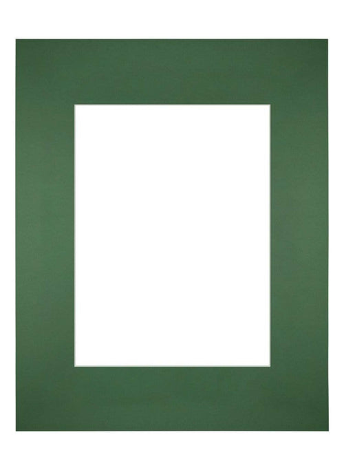 Passe Partout 24x30cm Carton Vert Foret Bord Droit De Face | Yourdecoration.fr