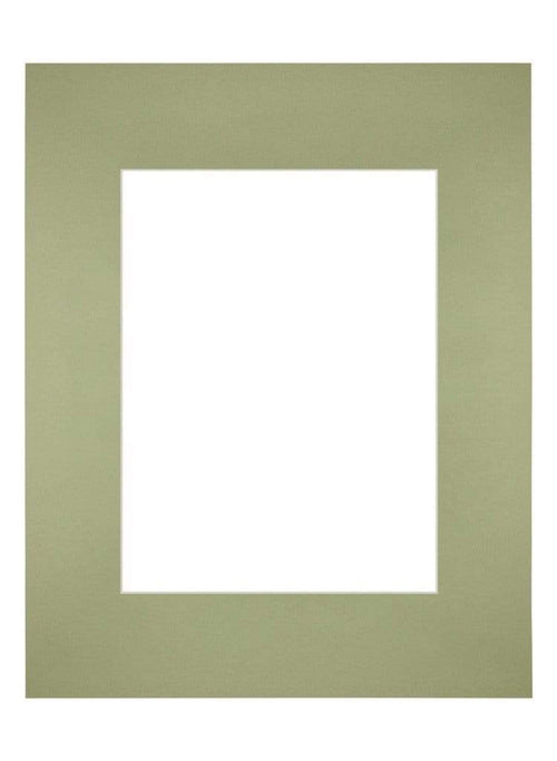 Passe Partout 24x30cm Carton Vert Menthe Bord Droit De Face | Yourdecoration.fr