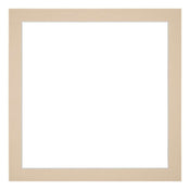 Passe Partout 25x25cm Carton Beige Bord 3cm Droit De Face | Yourdecoration.fr