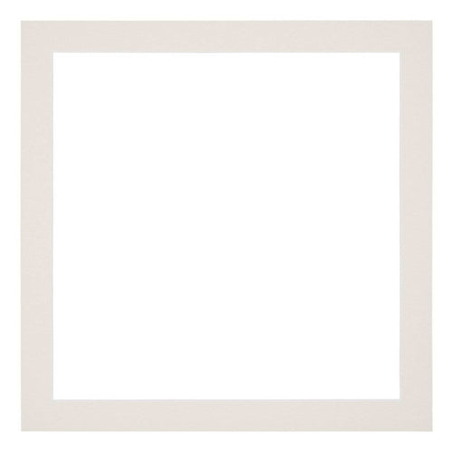 Passe Partout 25x25cm Carton Gris Clair Bord 3cm Droit De Face | Yourdecoration.fr