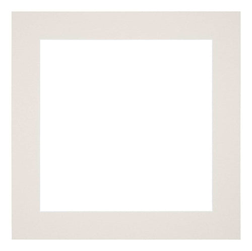 Passe Partout 25x25cm Carton Gris Clair Bord 5cm Droit De Face | Yourdecoration.fr