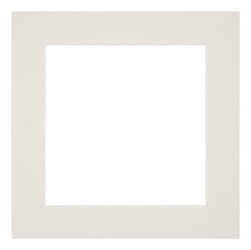 Passe Partout 25x25cm Carton Gris Clair Bord 6cm Droit De Face | Yourdecoration.fr