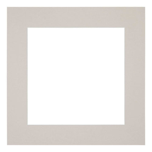 Passe Partout 25x25cm Carton Gris Graniet Bord 6cm Droit De Face | Yourdecoration.fr