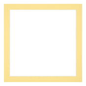 Passe Partout 25x25cm Carton Jaune Bord 3cm Droit De Face | Yourdecoration.fr