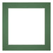 Passe Partout 25x25cm Carton Vert Foret Bord 5cm Droit De Face | Yourdecoration.fr