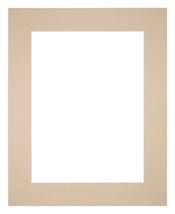 Passe Partout 25x30cm Carton Beige Bord 6cm Droit De Face | Yourdecoration.fr