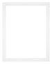 Passe Partout 25x30cm Carton Blanc Bord 3cm Droit De Face | Yourdecoration.fr