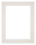 Passe Partout 25x30cm Carton Gris Clair Bord 5cm Droit De Face | Yourdecoration.fr