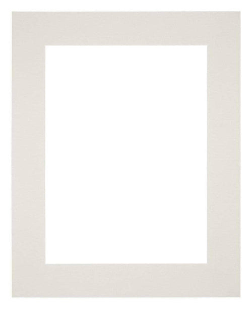 Passe Partout 25x30cm Carton Gris Clair Bord 6cm Droit De Face | Yourdecoration.fr