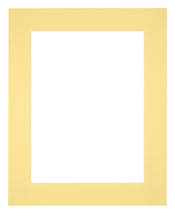 Passe Partout 25x30cm Carton Jaune Bord 6cm Droit De Face | Yourdecoration.fr