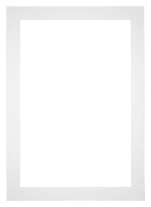 Passe Partout 25x35cm Carton Blanc Bord 5cm Droit De Face | Yourdecoration.fr