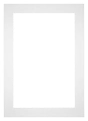 Passe Partout 25x35cm Carton Blanc Bord 6cm Droit De Face | Yourdecoration.fr