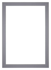 Passe Partout 25x35cm Carton Gris Bord 4cm Droit De Face | Yourdecoration.fr