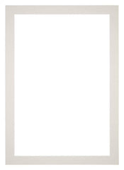 Passe Partout 25x35cm Carton Gris Clair Bord 4cm Droit De Face | Yourdecoration.fr