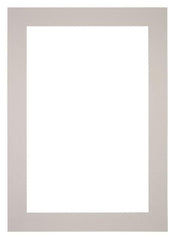 Passe Partout 25x35cm Carton Gris Graniet Bord 6cm Droit De Face | Yourdecoration.fr