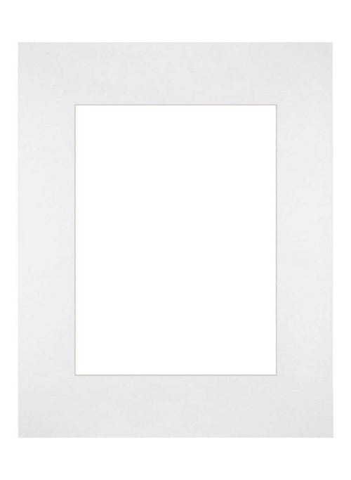 Passe Partout 28x35cm Carton Blanc Bord Droit De Face | Yourdecoration.fr