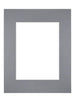 Passe Partout 28x35cm Carton Gris Bord Droit De Face | Yourdecoration.fr