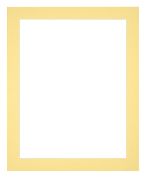 Passe Partout 28x35cm Carton Jaune Bord 4cm Droit De Face | Yourdecoration.fr