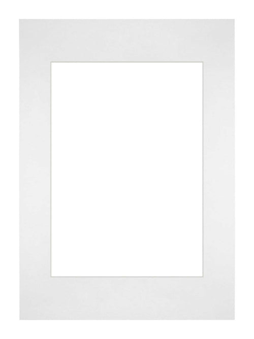 Passe Partout 29 7x42cm A3 A4 Carton Blanc Bord Droit De Face | Yourdecoration.fr