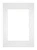 Passe Partout 29 7x42cm A3 A4 Carton Blanc Bord Droit De Face | Yourdecoration.fr