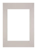 Passe Partout 29 7x42cm A3 A4 Carton Gris Graniet Bord Droit De Face | Yourdecoration.fr