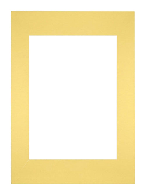 Passe Partout 29 7x42cm A3 A4 Carton Jaune Bord Droit De Face | Yourdecoration.fr