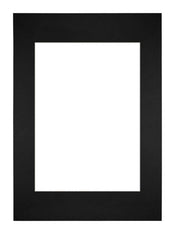 Passe Partout 29 7x42cm A3 A4 Carton Noir Bord Droit De Face | Yourdecoration.fr