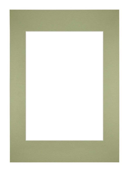 Passe Partout 29 7x42cm A3 A4 Carton Vert Menthe Bord Droit De Face | Yourdecoration.fr