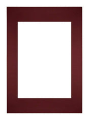 Passe Partout 29 7x42cm A3 A4 Carton Vin Rouge Bord Droit De Face | Yourdecoration.fr