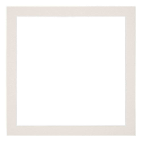 Passe Partout 30x30cm Carton Gris Clair Bord 3cm Droit De Face | Yourdecoration.fr