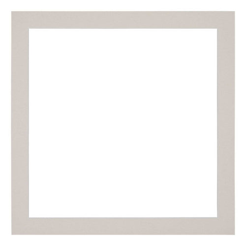 Passe Partout 30x30cm Carton Gris Graniet Bord 3cm Droit De Face | Yourdecoration.fr