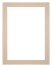 Passe Partout 30x40cm Carton Beige Bord 3cm Droit De Face | Yourdecoration.fr