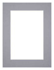 Passe Partout 30x40cm Carton Gris Bord 5cm Droit De Face | Yourdecoration.fr