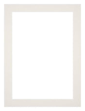 Passe Partout 30x40cm Carton Gris Clair Bord 3cm Droit De Face | Yourdecoration.fr