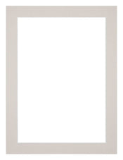 Passe Partout 30x40cm Carton Gris Graniet Bord 3cm Droit De Face | Yourdecoration.fr