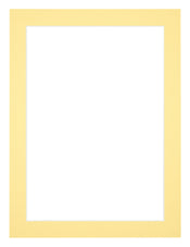 Passe Partout 30x40cm Carton Jaune Bord 3cm Droit De Face | Yourdecoration.fr