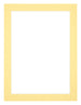 Passe Partout 30x40cm Carton Jaune Bord 3cm Droit De Face | Yourdecoration.fr